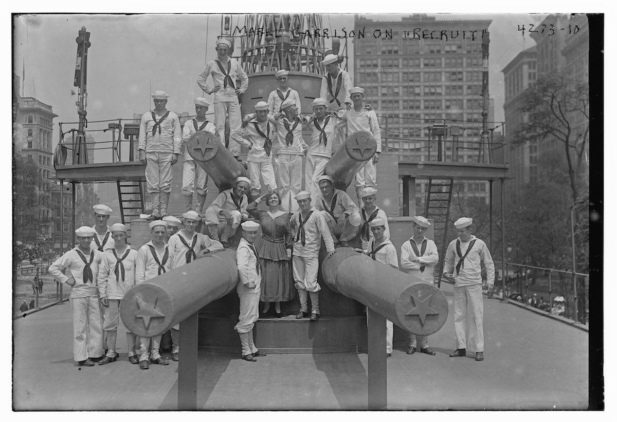USS Recruit: The Unsinkable Battle Ship Marooned In New York (1917 - 1920) - Flashbak