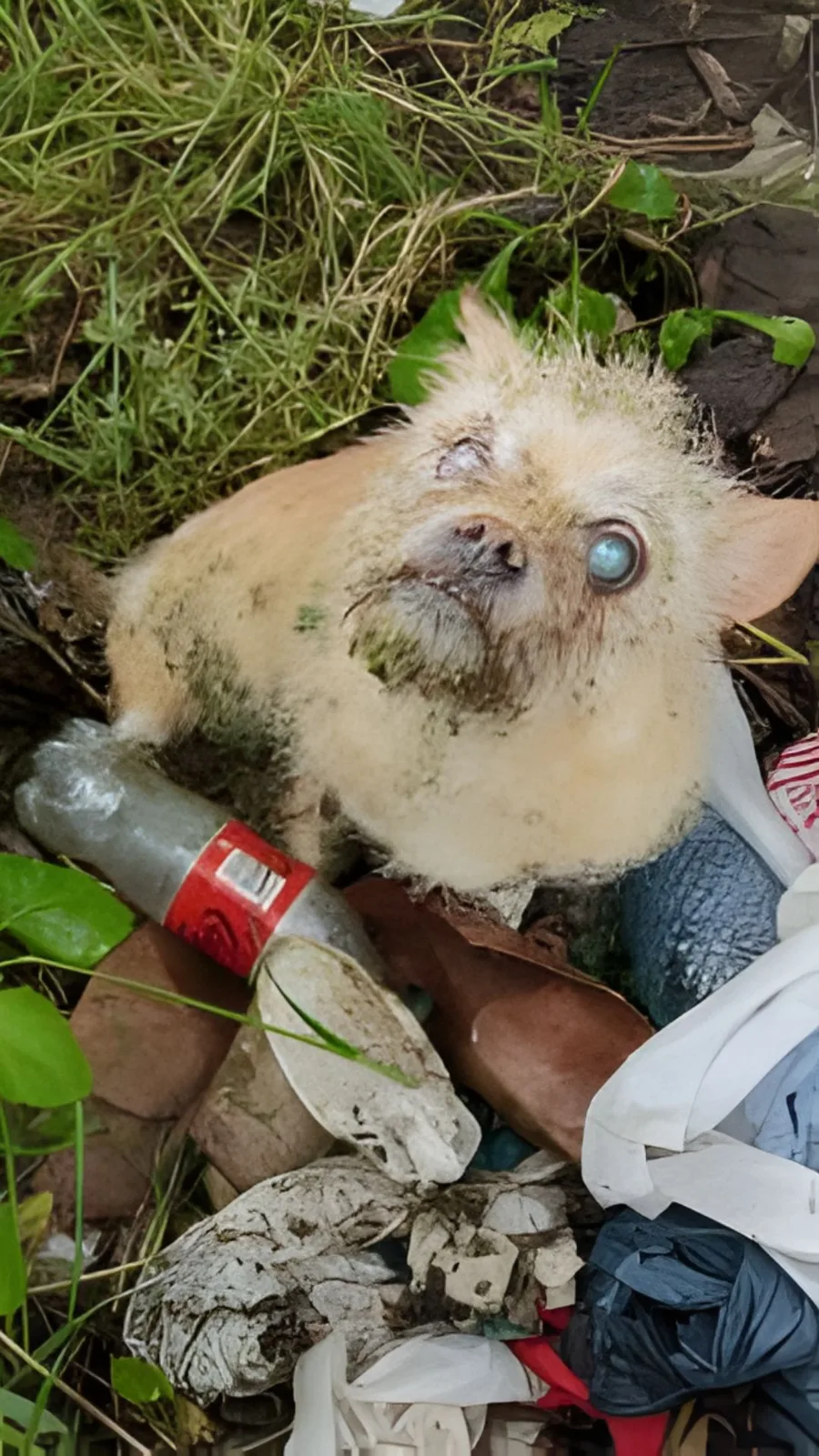 A Stray Dog Kept Barking at Shelter Workers — Then They Followed Her Into a Hidden Ditch
